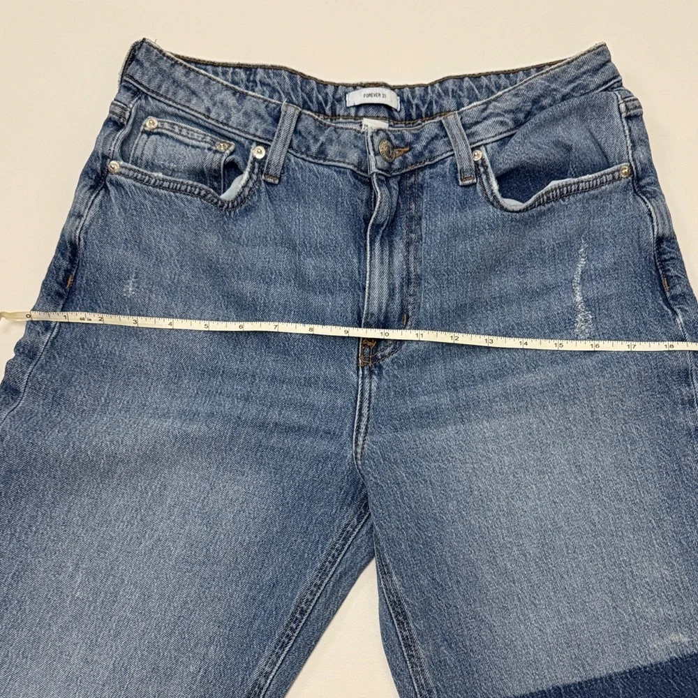 F21 Midrise Straight Leg Jeans size 28 - Picture 4 of 9